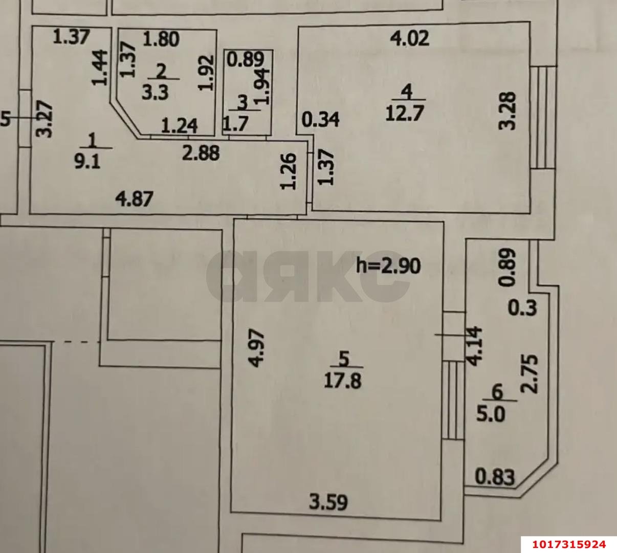 Фото №2: 1-комнатная квартира 50 м² - Краснодар, Карасунский внутригородской округ, мкр. Гидростроителей, ул. Автолюбителей, 28