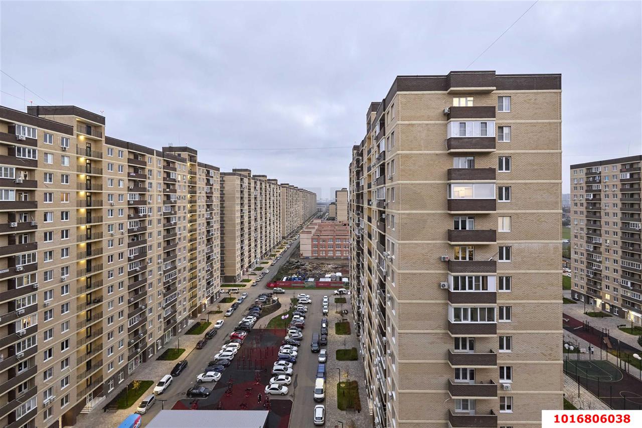 Фото №3: 2-комнатная квартира 59 м² - Краснодар, Прикубанский внутригородской округ, мкр. жилой комплекс Дыхание, ул. Лётчика Позднякова, 2к20