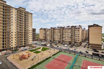 Фото №1: 2-комнатная квартира 56 м² - Краснодар, мкр. жилой комплекс Дыхание, ул. Лётчика Позднякова, 2к20