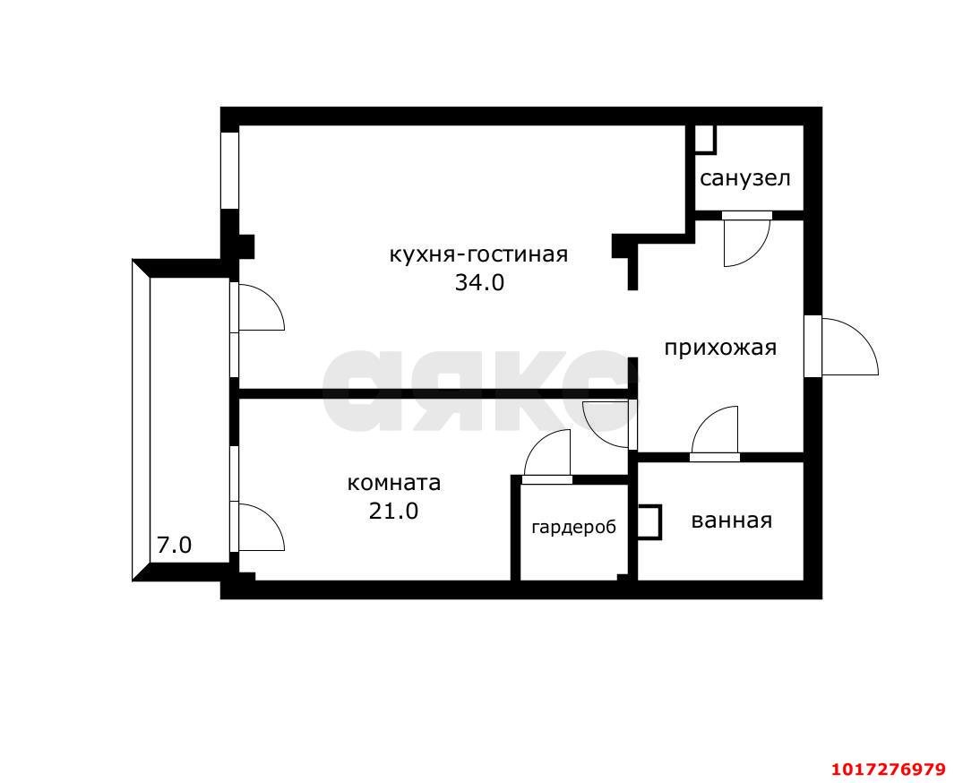Фото №26: 2-комнатная квартира 75 м² - Краснодар, Прикубанский внутригородской округ, мкр. Немецкая Деревня, ул. Баварская, 8