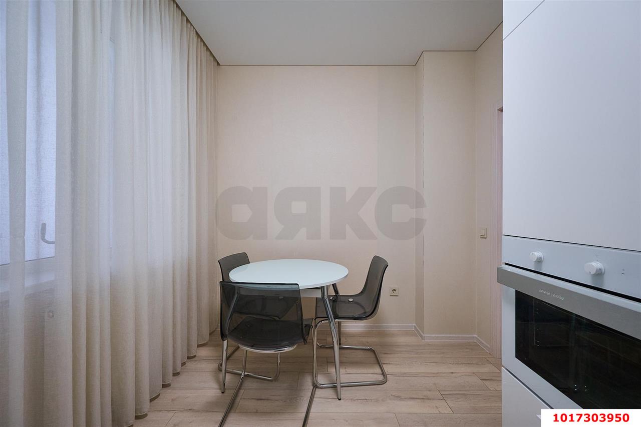 Фото №3: 1-комнатная квартира <span class="whitespace-nowrap">45 м²</span>, <span class="whitespace-nowrap">15/16 эт.</span> - Краснодар, Карасунский внутригородской округ, Комсомольский, мкр. ЖК Форт Карасун, ул. Сормовская, 204/7