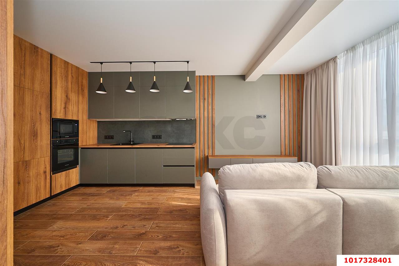 Фото №4: 1-комнатная квартира 50 м² - Краснодар, Карасунский внутригородской округ, Хлопчато-бумажный Комбинат, мкр. жилой комплекс Элегант, ул. Сормовская, 1/3
