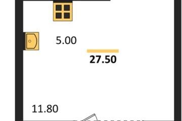 Фото №1: Студия 27 м² - Майкоп, мкр. ЖК Звезды, 