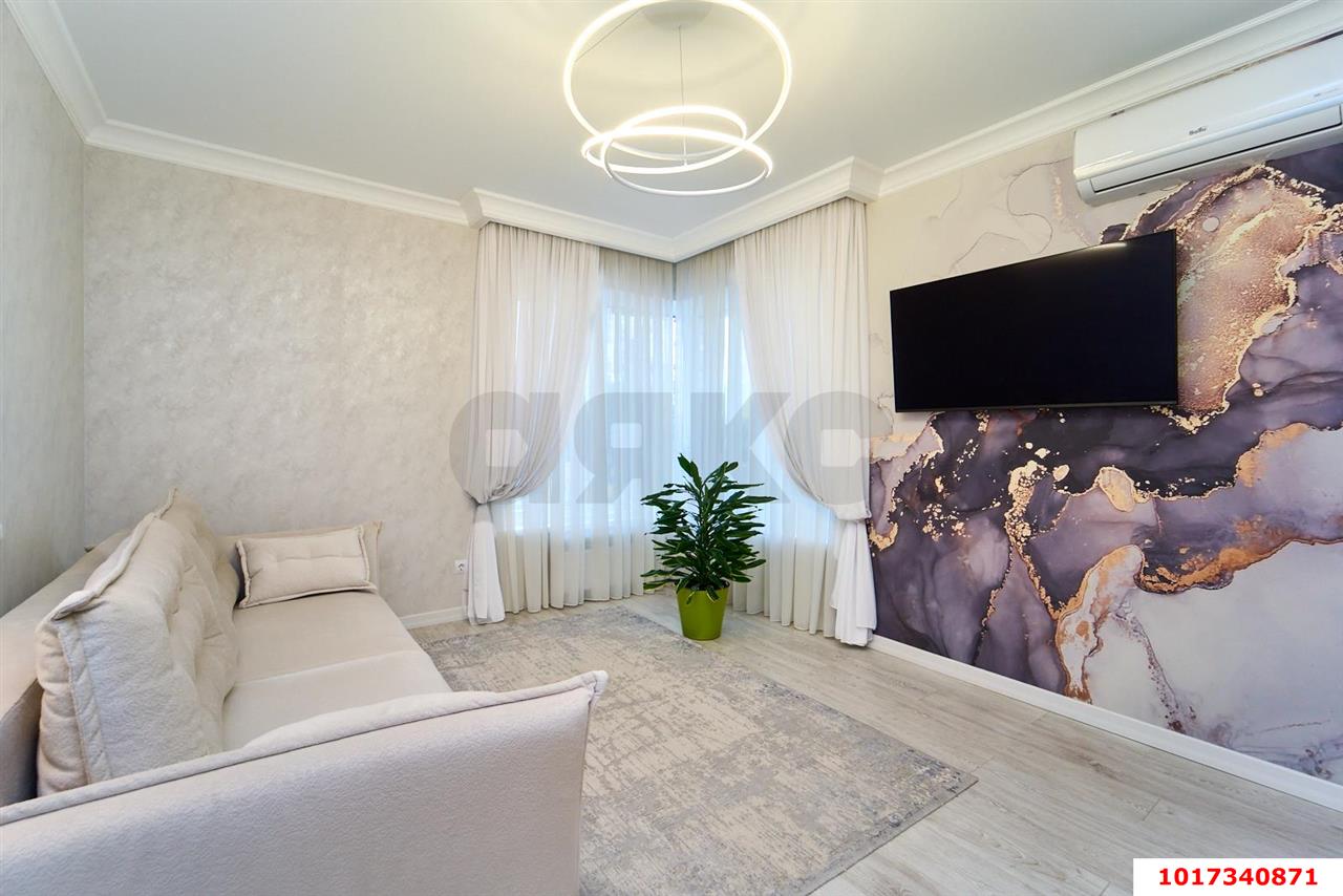Фото №6: 2-комнатная квартира <span class="whitespace-nowrap">64 м²</span>, <span class="whitespace-nowrap">2/25 эт.</span> - Краснодар, Прикубанский внутригородской округ, Фестивальный, Отделение № 1 совхоза Солнечный, мкр. ЖК Седьмой Континент, ул. Совхозная, 1к7