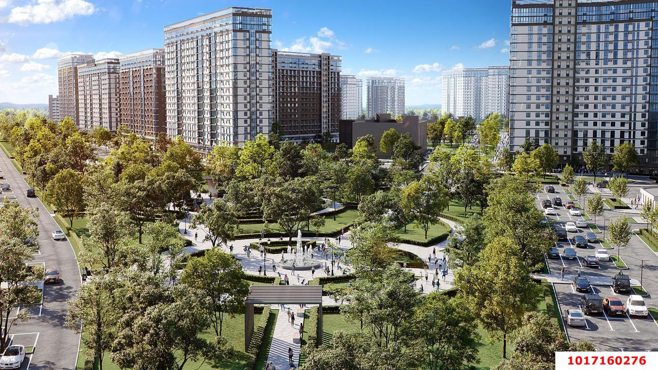 Фото №3: 1-комнатная квартира 36 м² - Краснодар, Прикубанский внутригородской округ, мкр. Догма Парк, ул. Анны Ахматовой