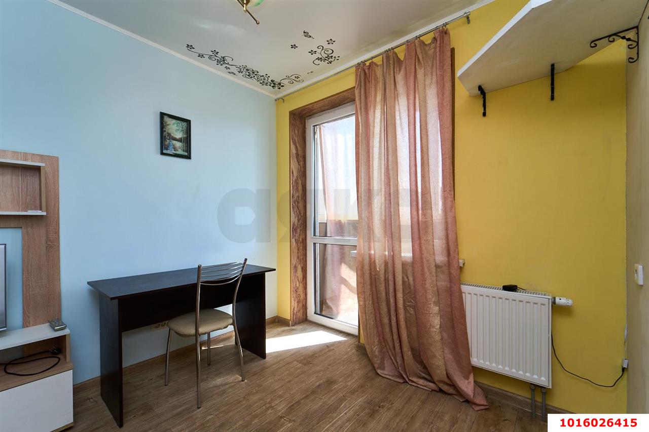 Фото №14: Студия <span class="whitespace-nowrap">27 м²</span>, <span class="whitespace-nowrap">4/16 эт.</span> - Краснодар, Прикубанский внутригородской округ, имени Петра Метальникова, мкр. жилой комплекс Победа, ул. Евгении Жигуленко, 9