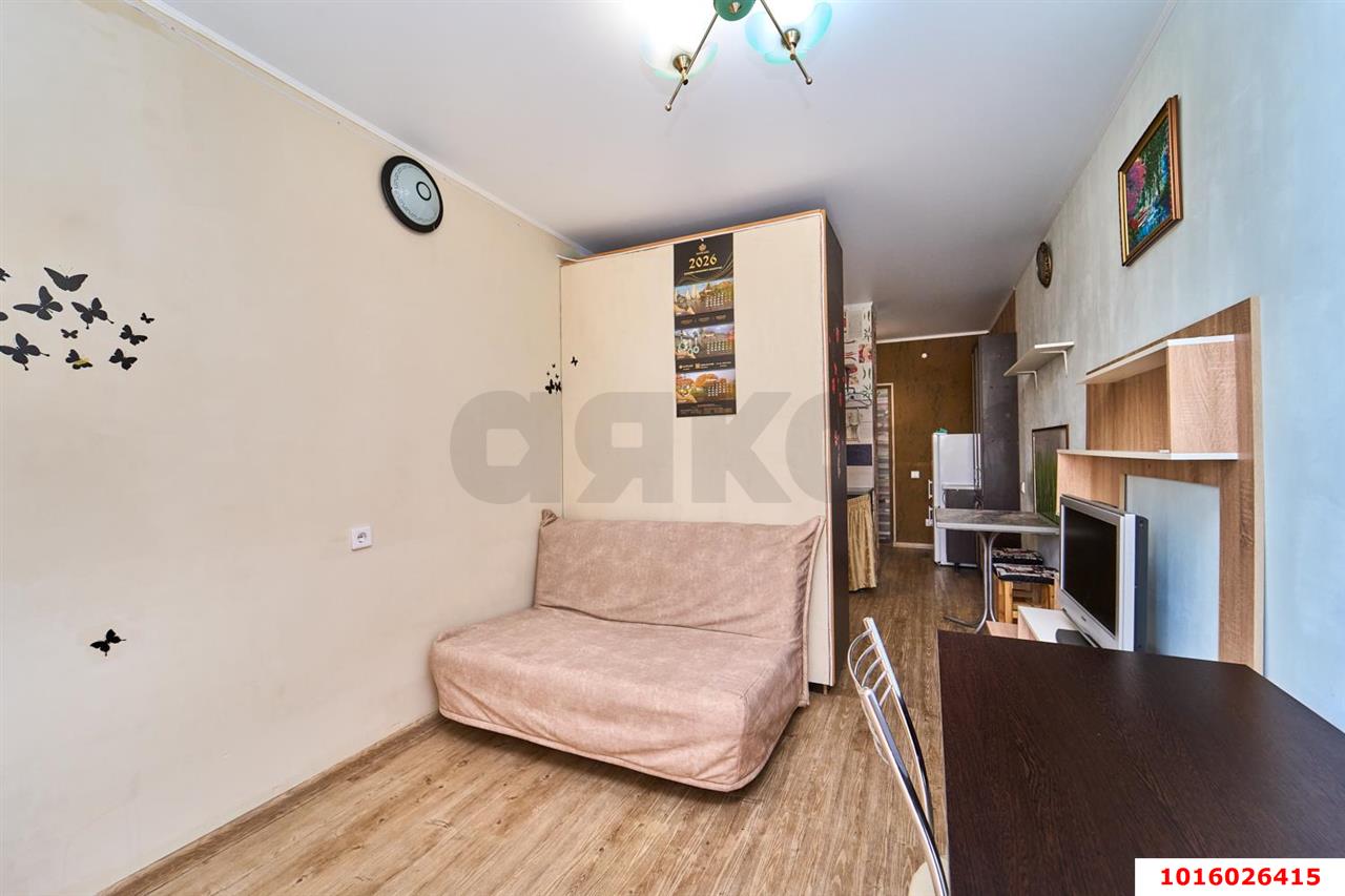 Фото №15: Студия <span class="whitespace-nowrap">27 м²</span>, <span class="whitespace-nowrap">4/16 эт.</span> - Краснодар, Прикубанский внутригородской округ, имени Петра Метальникова, мкр. жилой комплекс Победа, ул. Евгении Жигуленко, 9