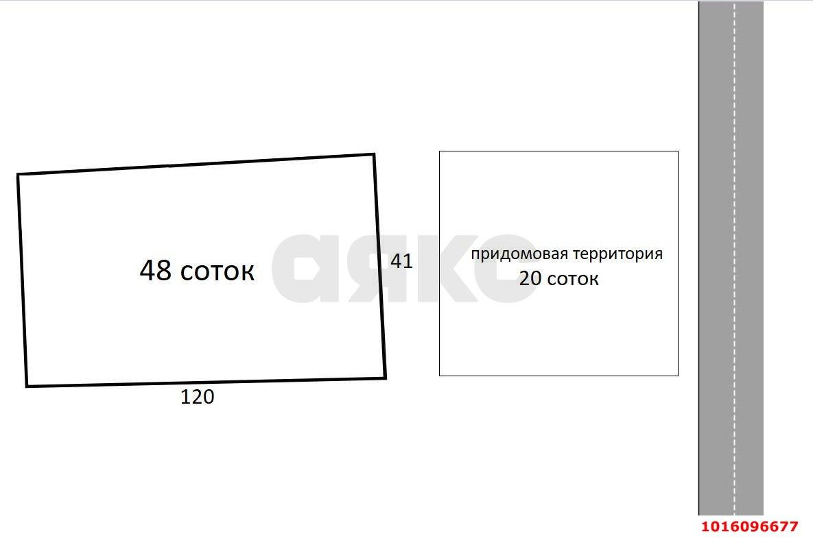 Фото №7: Земельный участок под ИЖС 48 сот. - Старобжегокай, ул. Калинина, 36