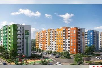 Фото №1: 1-комнатная квартира 40 м² - Краснодар, ж/р Новознаменский, ул. Войсковая, 4к10