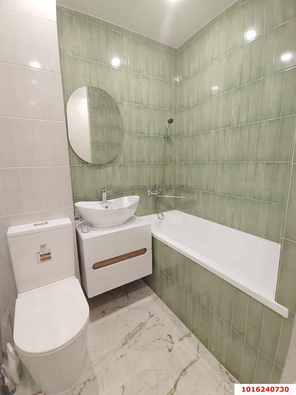 Фото №4: 2-комнатная квартира 60 м² - Краснодар, Прикубанский внутригородской округ, ЖК Кубанский, мкр. Завод Измерительных Приборов, ул. Зиповская, 38