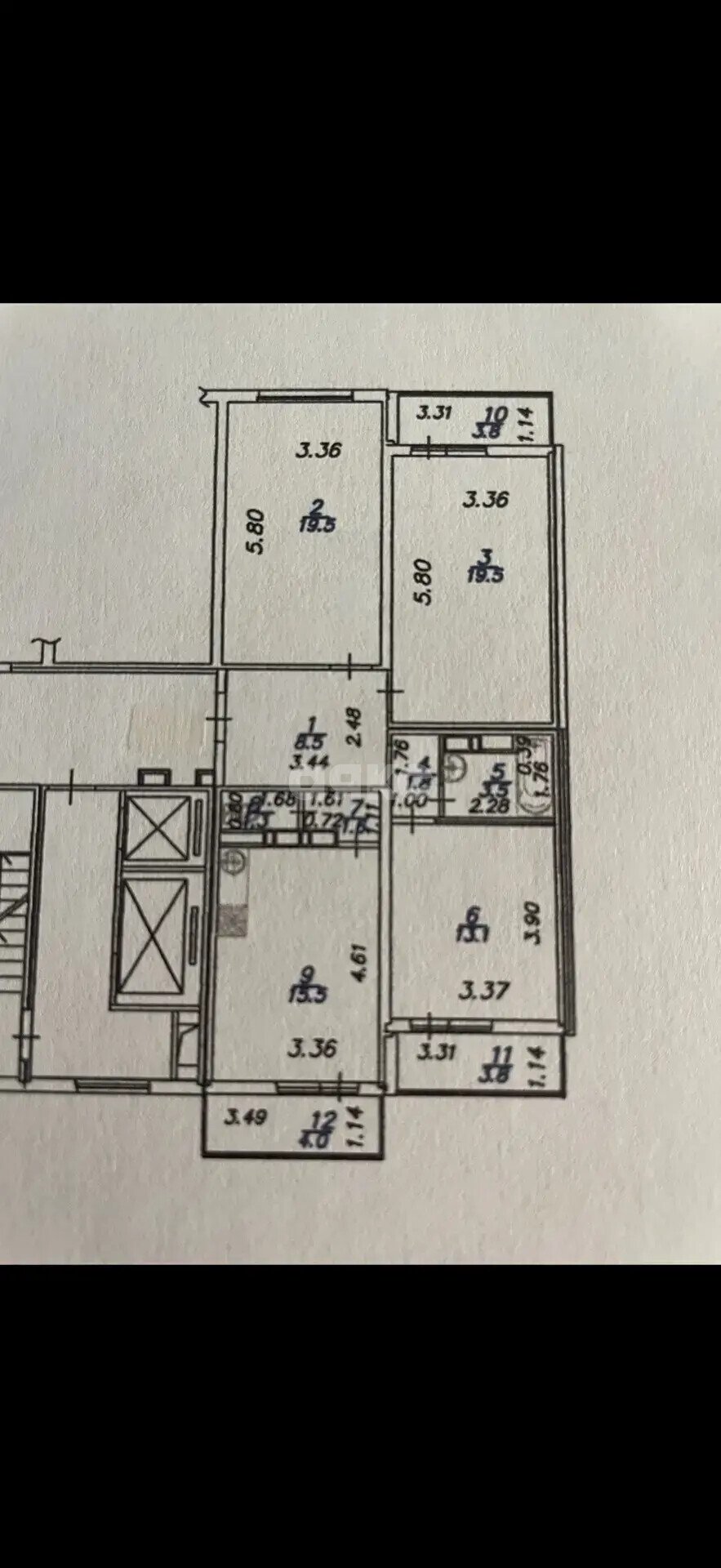 Фото №8: 3-комнатная квартира 89 м² - Анапа, Горгиппия, мкр. жилой комплекс Горгиппия, ул. Адмирала Пустошкина, 22к11