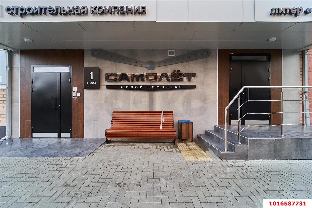 Фото №12: 1-комнатная квартира 33 м² - Краснодар, Прикубанский внутригородской округ, мкр. жилой комплекс Самолёт, ул. Западный Обход, 39/2