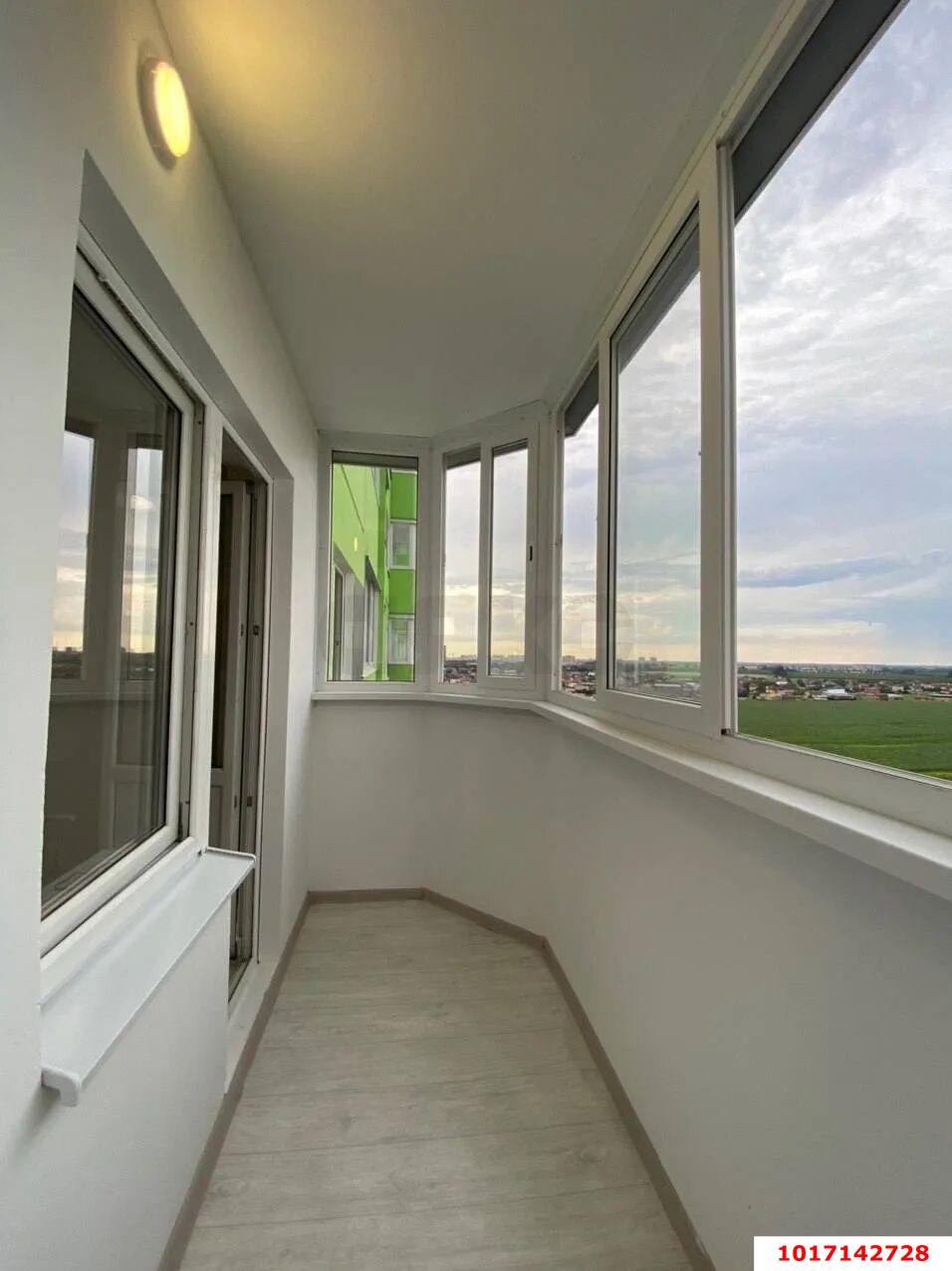 Фото №8: 1-комнатная квартира <span class="whitespace-nowrap">40 м²</span>, <span class="whitespace-nowrap">14/16 эт.</span> - Краснодар, Прикубанский внутригородской округ, Восточный, мкр. жилой комплекс Квартал № 6, ул. имени Героя Советского Союза Николая Воробьёва, 9