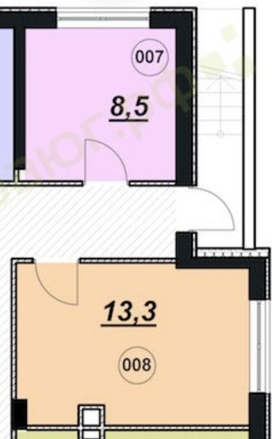 Фото №6: Студия 13 м² - Анапа, Алексеевка, мкр. ЖК Лазурный, ул. Крестьянская, 27к6