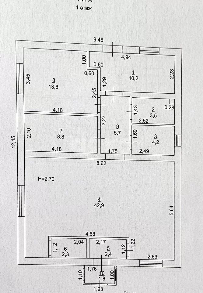 Фото №13: Дом 279 м² + 6 сот. - Щепкин, ул. Строителей