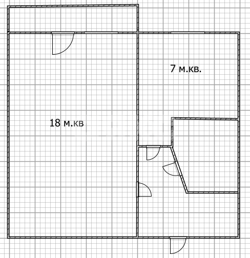 Фото №7: 1-комнатная квартира <span class="whitespace-nowrap">30 м²</span>, <span class="whitespace-nowrap">4/5 эт.</span> - Майкоп, мкр. квартал Черёмушки, ул. Чкалова, 77