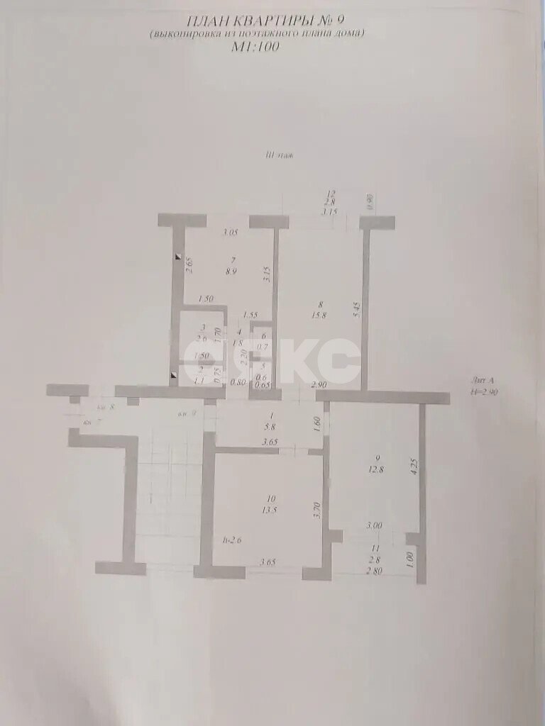 Фото №41: 3-комнатная квартира 63 м² - Кореновск, мкр. 2-й квартал, ул. Горького, 105