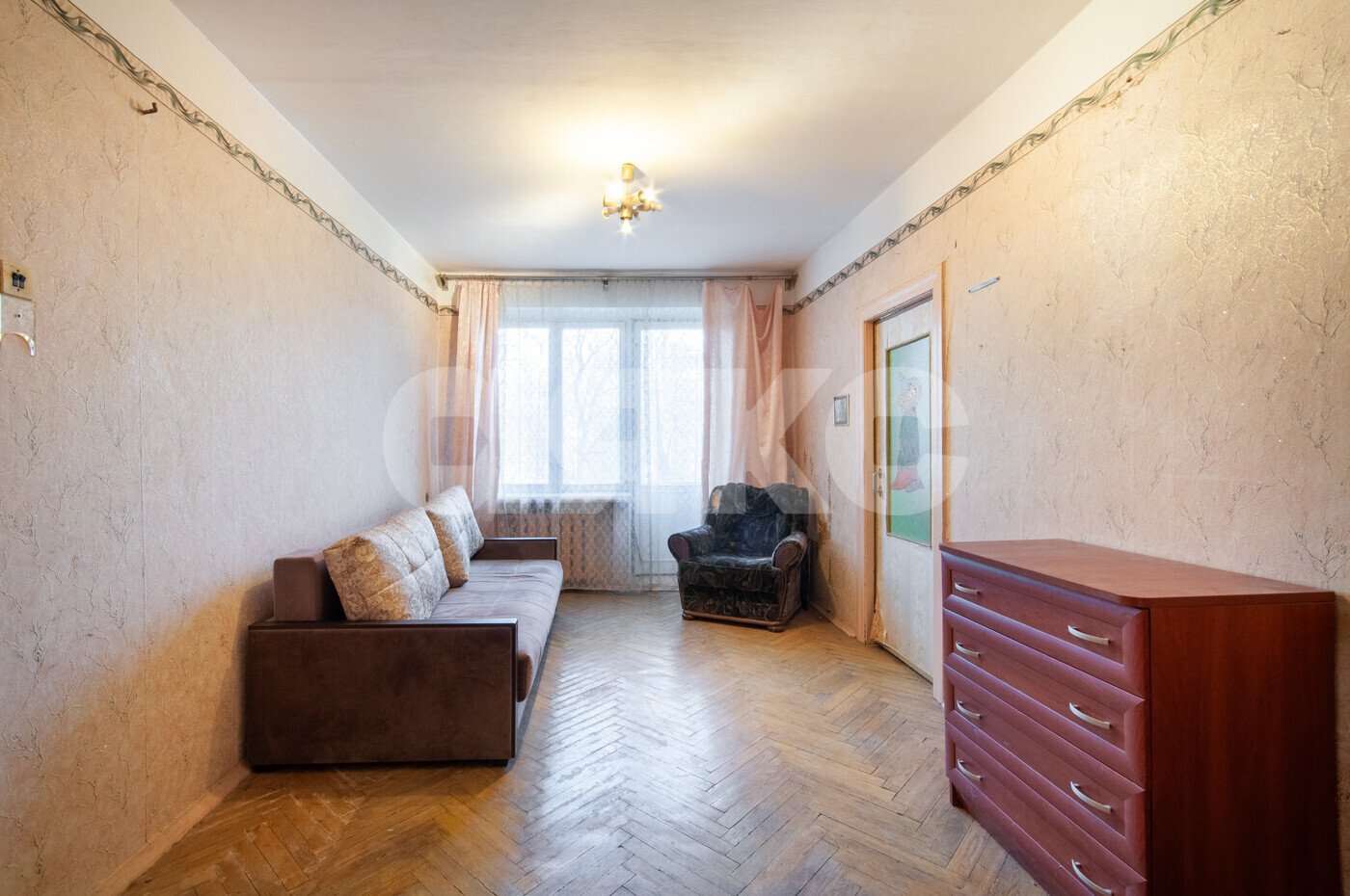 Фото №1: 2-комнатная квартира <span class="whitespace-nowrap">43 м²</span>, <span class="whitespace-nowrap">3/5 эт.</span> - Москва, ул. Борисовская, 27