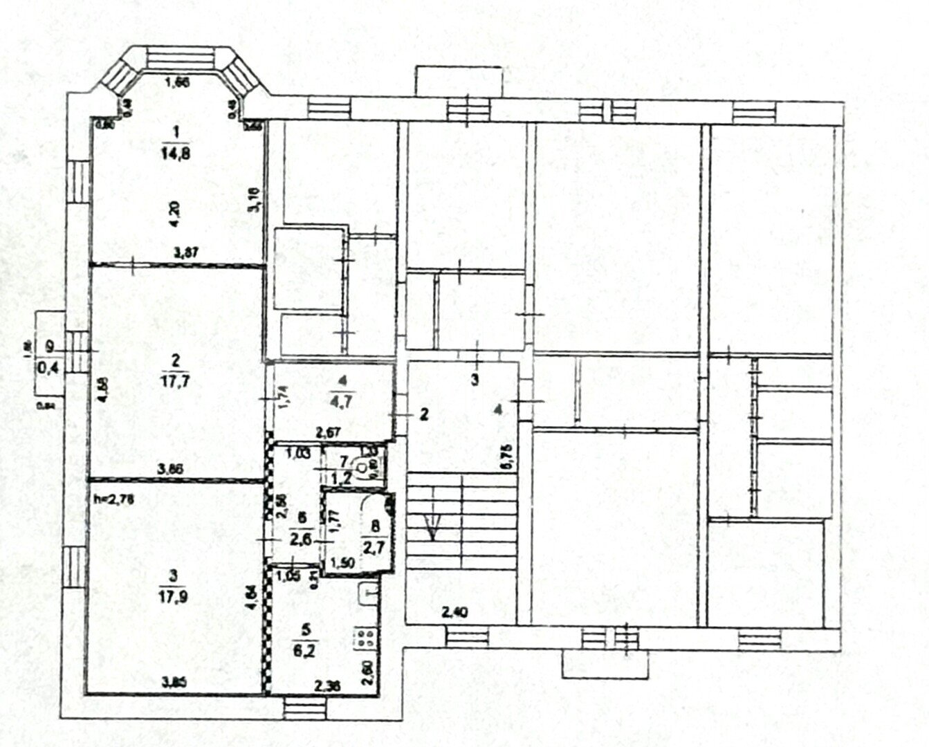 Фото №20: 3-комнатная квартира 67 м² - Подольск, мкр. Шепчинки, ул. Индустриальная, 9/20