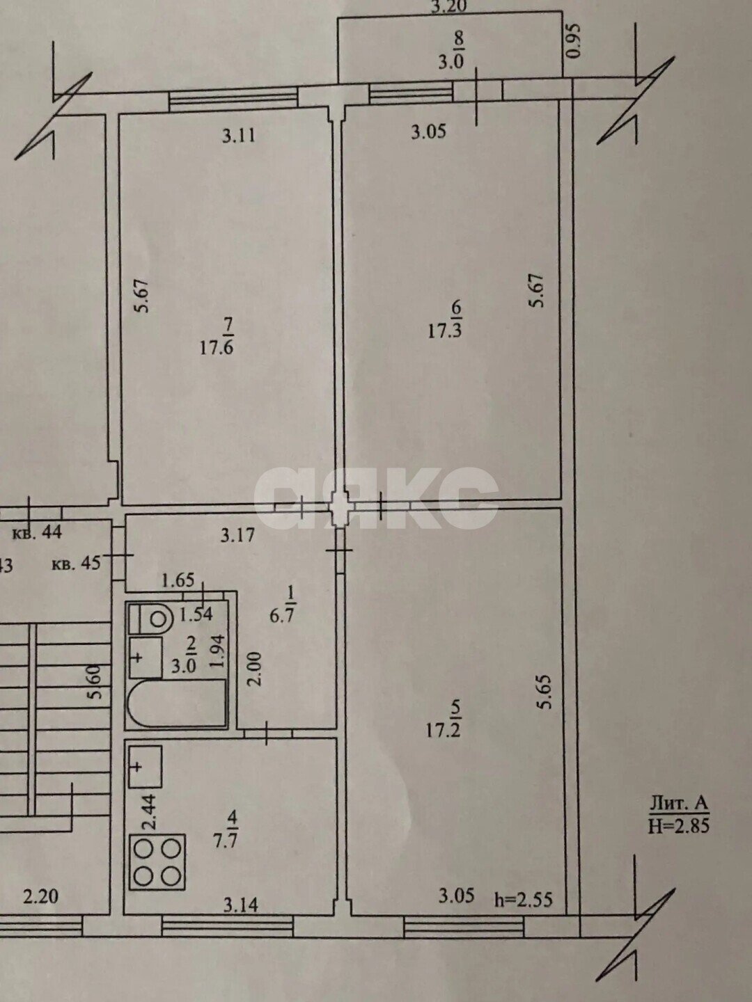 Фото №10: 3-комнатная квартира 69 м² - Армавир, мкр. Черёмушки, ул. Маркова, 315