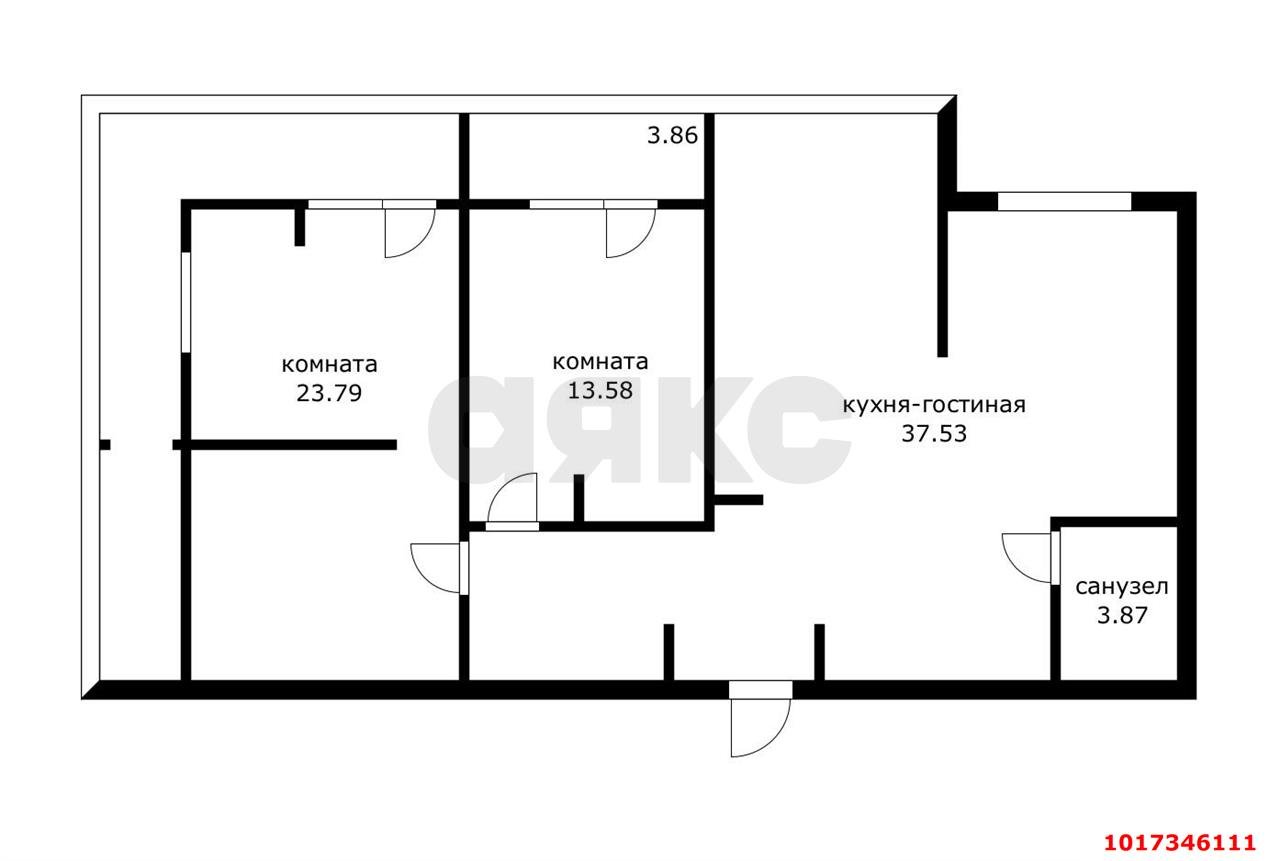 Фото №18: 3-комнатная квартира 85 м² - Краснодар, Карасунский внутригородской округ, Гидростроителей, мкр. жилой комплекс Поющие Фонтаны, ул. Невкипелого, 18к2