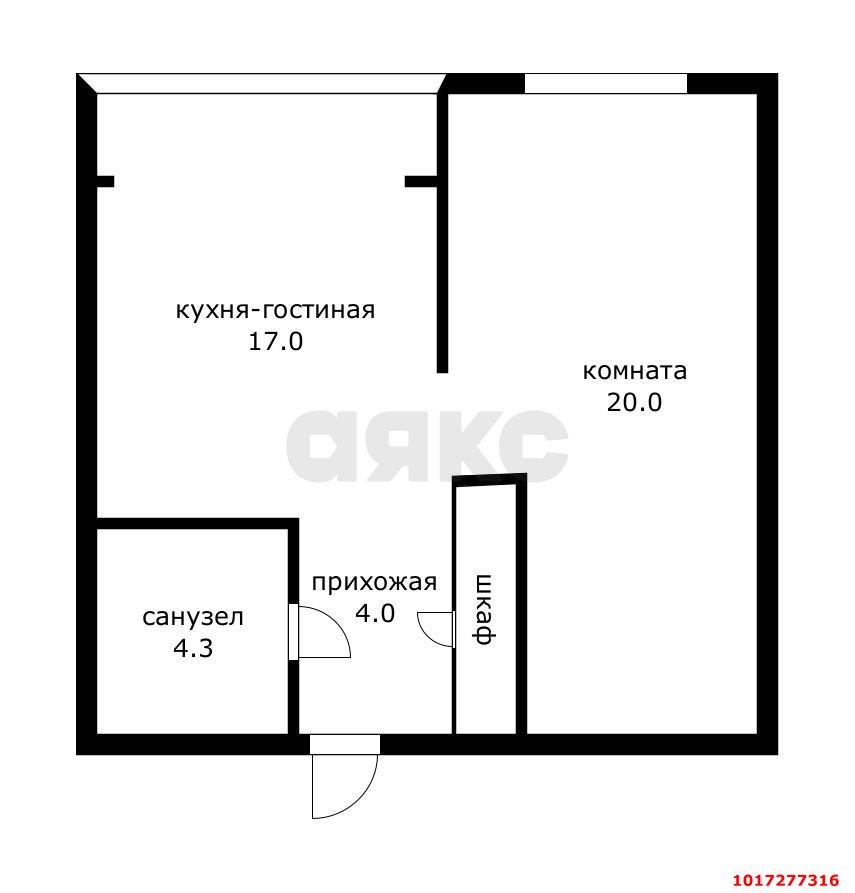 Фото №10: 1-комнатная квартира 47 м² - Краснодар, Прикубанский внутригородской округ, Фестивальный, ЖК Екатеринодар, мкр. Солнечный, ул. Памяти Чернобыльцев, 1