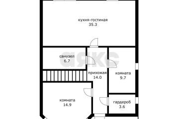 Фото №1: Дом <span class="whitespace-nowrap">185 м²</span>, <span class="whitespace-nowrap">2 эт.</span> - Краснодар, мкр. КП Крепость, ул. Курчанская, 129