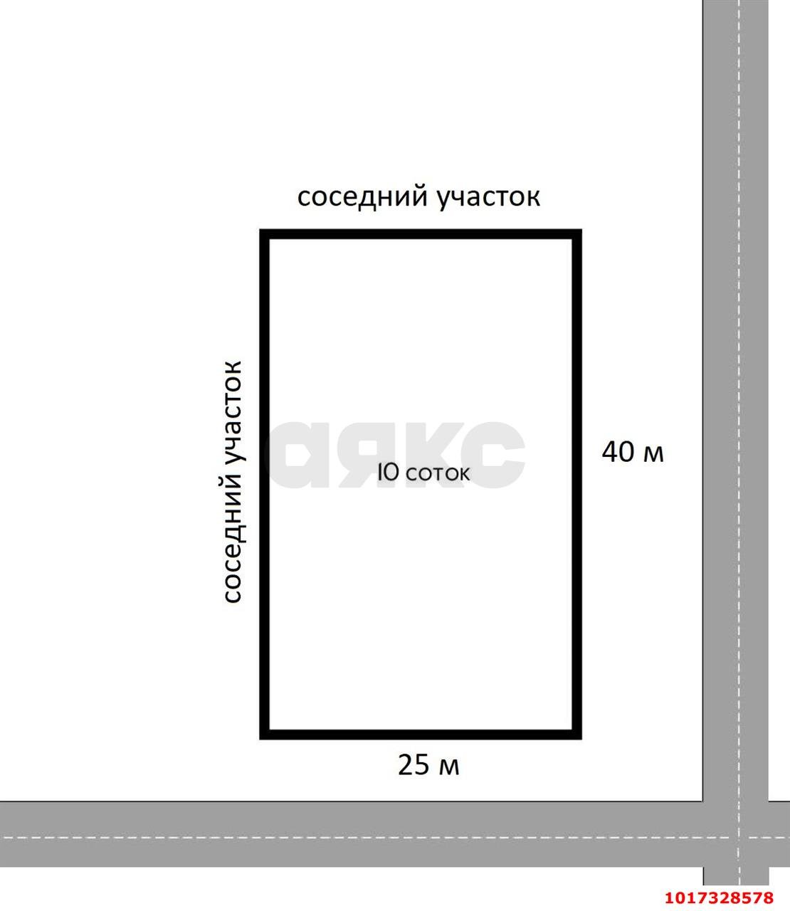 Фото №3: Земельный участок под ИЖС 10 сот. - Старокорсунская, мкр. Карасунский внутригородской округ, пер. 8-й Семейный, 13