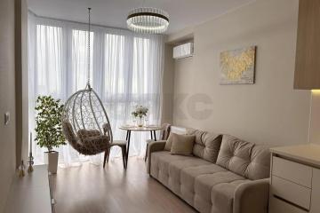 Фото №1: 1-комнатная квартира <span class="whitespace-nowrap">44 м²</span>, <span class="whitespace-nowrap">15/18 эт.</span> - Краснодар, мкр. ЖК Альфа, ул. Уральская, 100