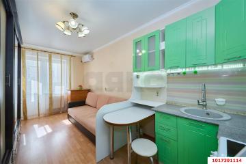 Фото №1: Студия <span class="whitespace-nowrap">24 м²</span>, <span class="whitespace-nowrap">9/18 эт.</span> - Краснодар, мкр. имени Петра Метальникова, ул. Петра Метальникова, 7