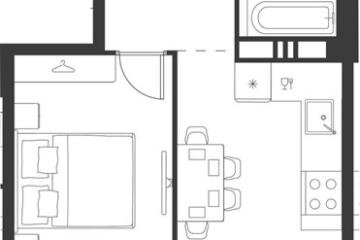 Фото №1: 1-комнатная квартира 39 м² - Краснодар, мкр. Прикубанский внутригородской округ,