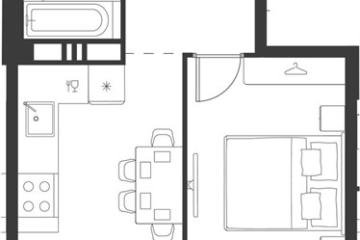 Фото №1: 1-комнатная квартира 39 м² - Краснодар, мкр. Прикубанский внутригородской округ,