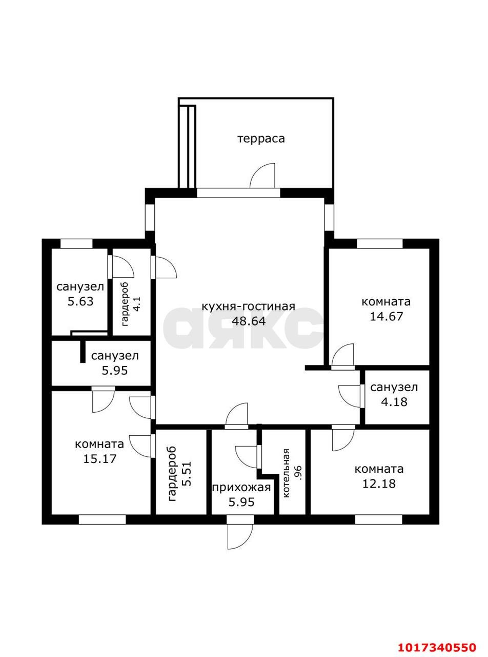 Фото №16: Дом 150 м² + 5.3 сот. - Краснодар, Карасунский внутригородской округ, коттеджный  Трава, мкр. ДНТ Знаменский, ул. Звёздная, 11