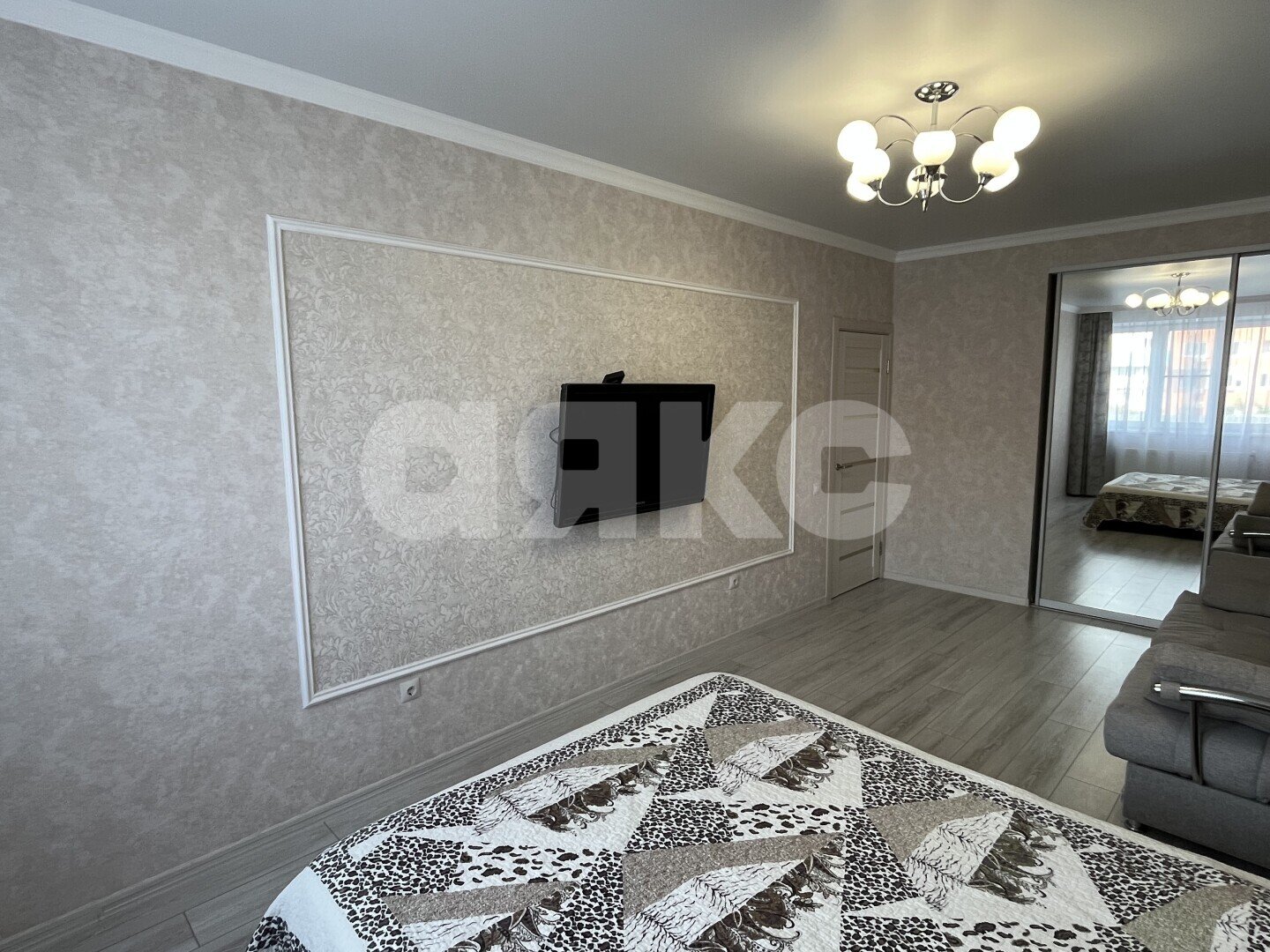 Фото №8: 1-комнатная квартира 44 м² - Анапа, мкр. жилой комплекс Огни Анапы, ул. Толстого, 130к1