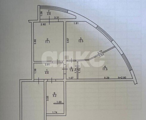 Фото №13: 2-комнатная квартира 50 м² - Геленджик, ул. Приморская, 1