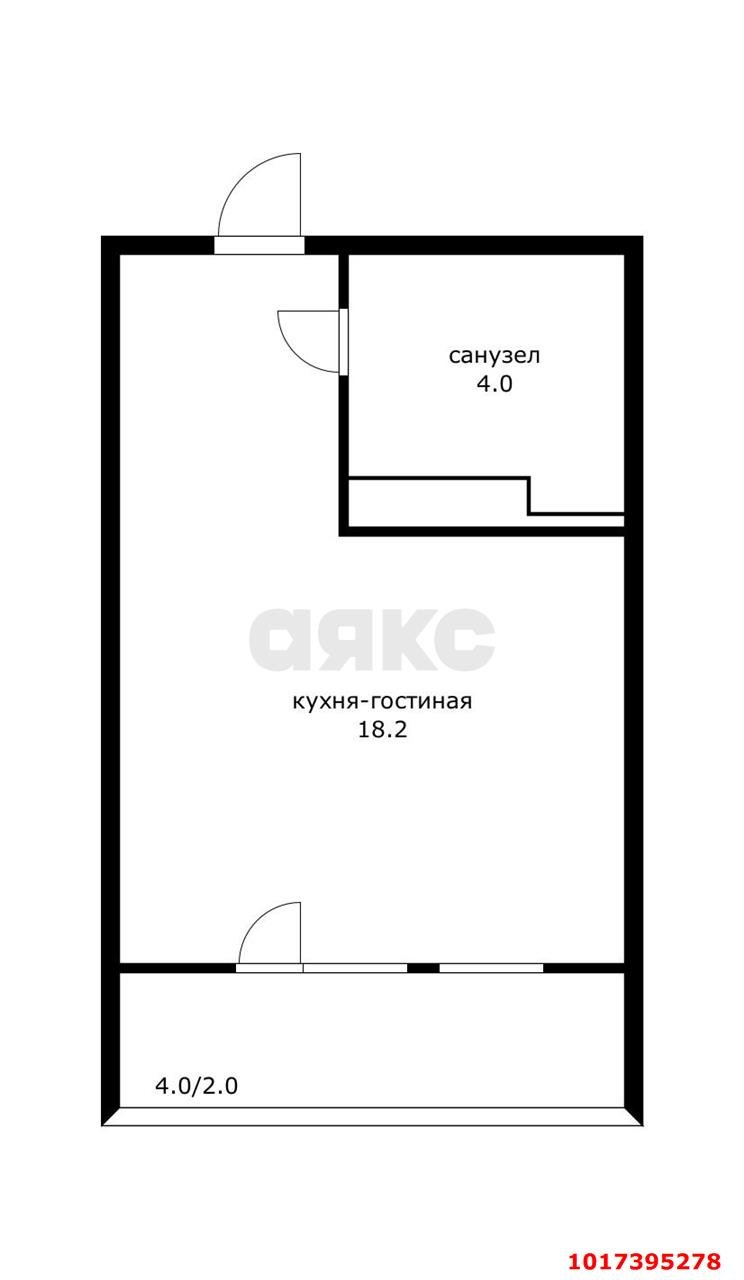 Фото №9: Студия 25 м² - Краснодар, Центральный внутригородской округ, Табачная Фабрика, мкр. ЖК Все Свои Вип, ул. Колхозная, 5/2