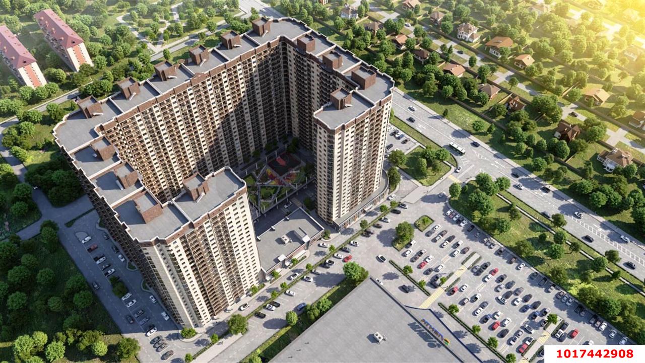 Фото №2: 2-комнатная квартира 54 м² - Краснодар, Прикубанский внутригородской округ, мкр. Музыкальный, ул. Российская, 257/7лит2