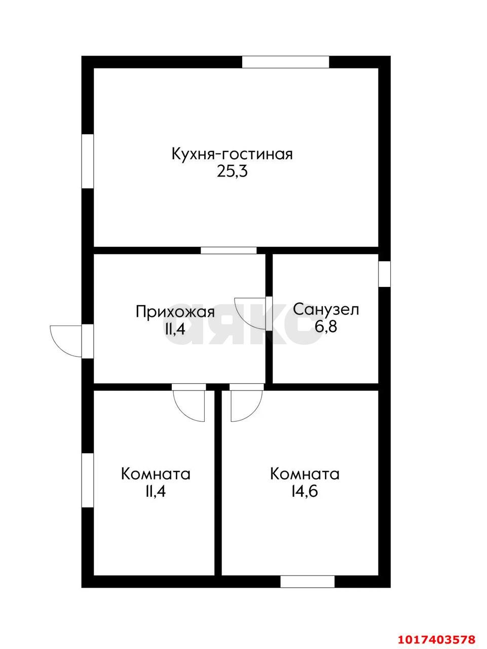 Фото №18: Дом <span class="whitespace-nowrap">118 м²</span> <span class="whitespace-nowrap">+ 3 сот.</span>, <span class="whitespace-nowrap">2 эт.</span> - Краснодар, Прикубанский внутригородской округ, мкр. КП Крепость, ул. Раевская, 153/4
