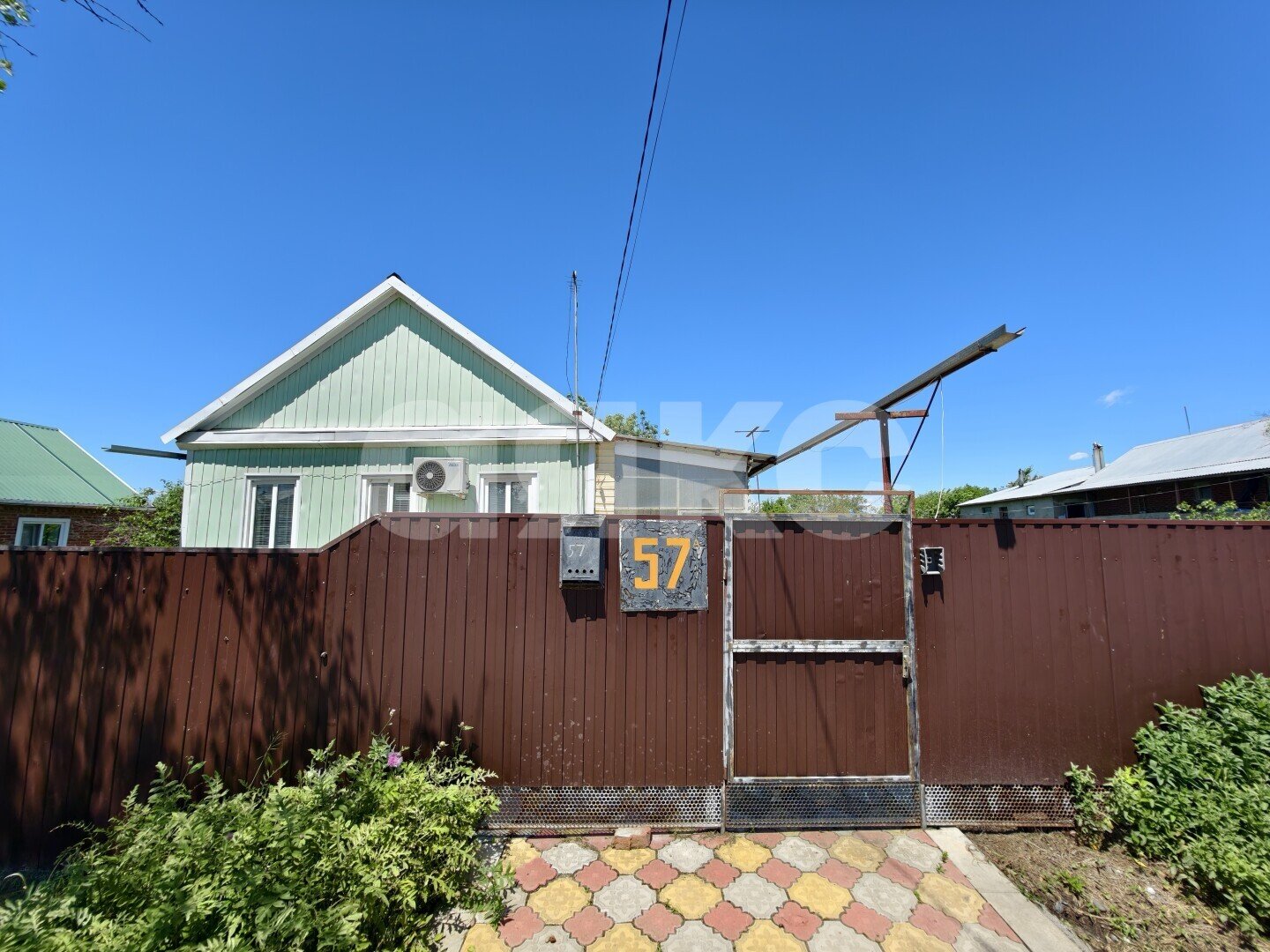 Фото №2: Дом <span class="whitespace-nowrap">60 м²</span> <span class="whitespace-nowrap">+ 10.79 сот.</span>, <span class="whitespace-nowrap">1 эт.</span> - Кореновск, мкр. 4-й квартал, ул. Пурыхина, 57А