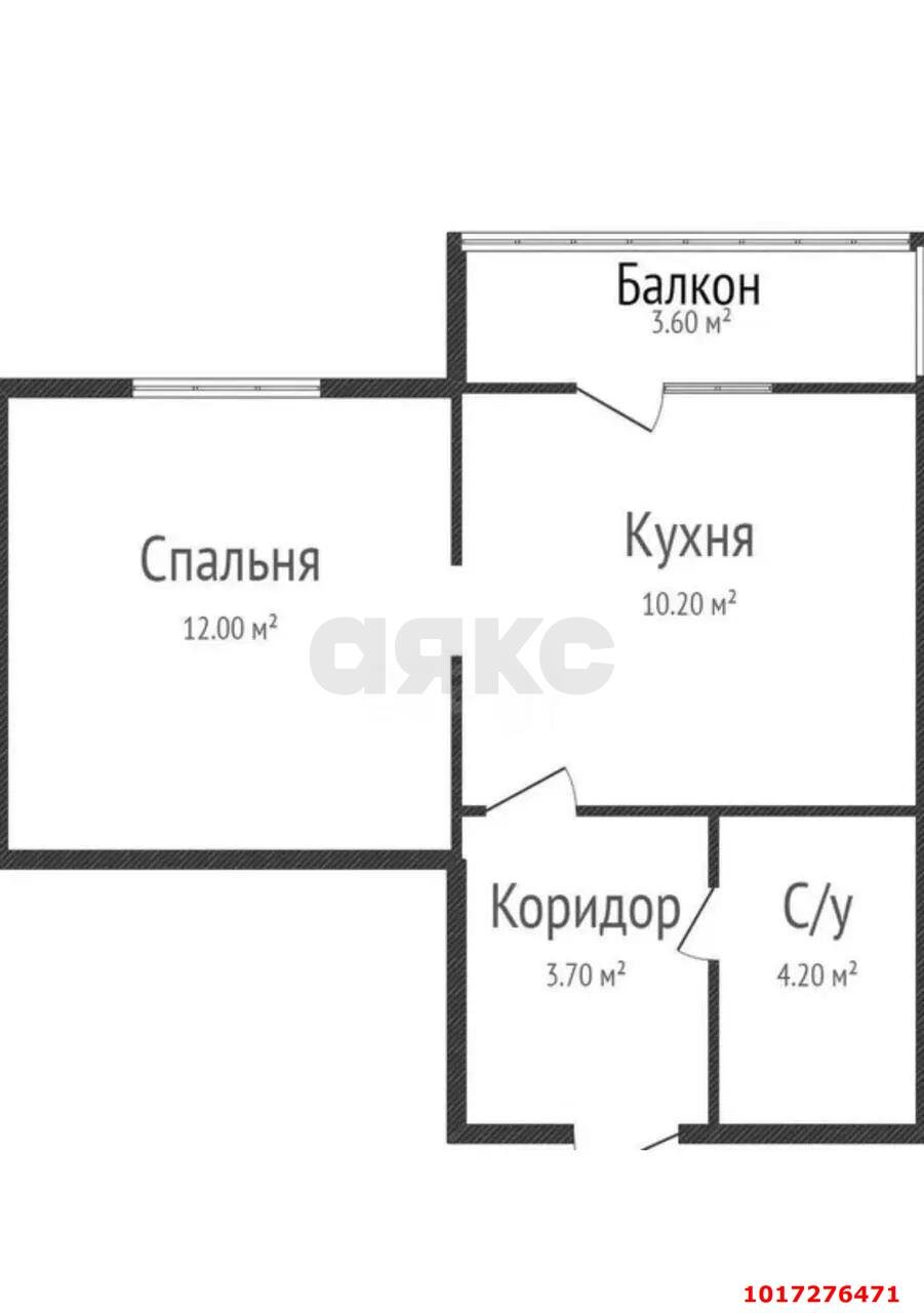 Фото №6: 1-комнатная квартира <span class="whitespace-nowrap">30 м²</span>, <span class="whitespace-nowrap">9/16 эт.</span> - Краснодар, Прикубанский внутригородской округ, Восточный, мкр. жилой комплекс Квартал № 6, ул. имени 75-летия Победы, 26к1