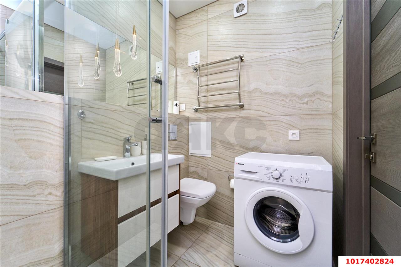 Фото №14: 1-комнатная квартира 38 м² - Краснодар, Западный внутригородской округ, Фестивальный, мкр. ЖК Тургенев, ул. Дальняя, 8к2