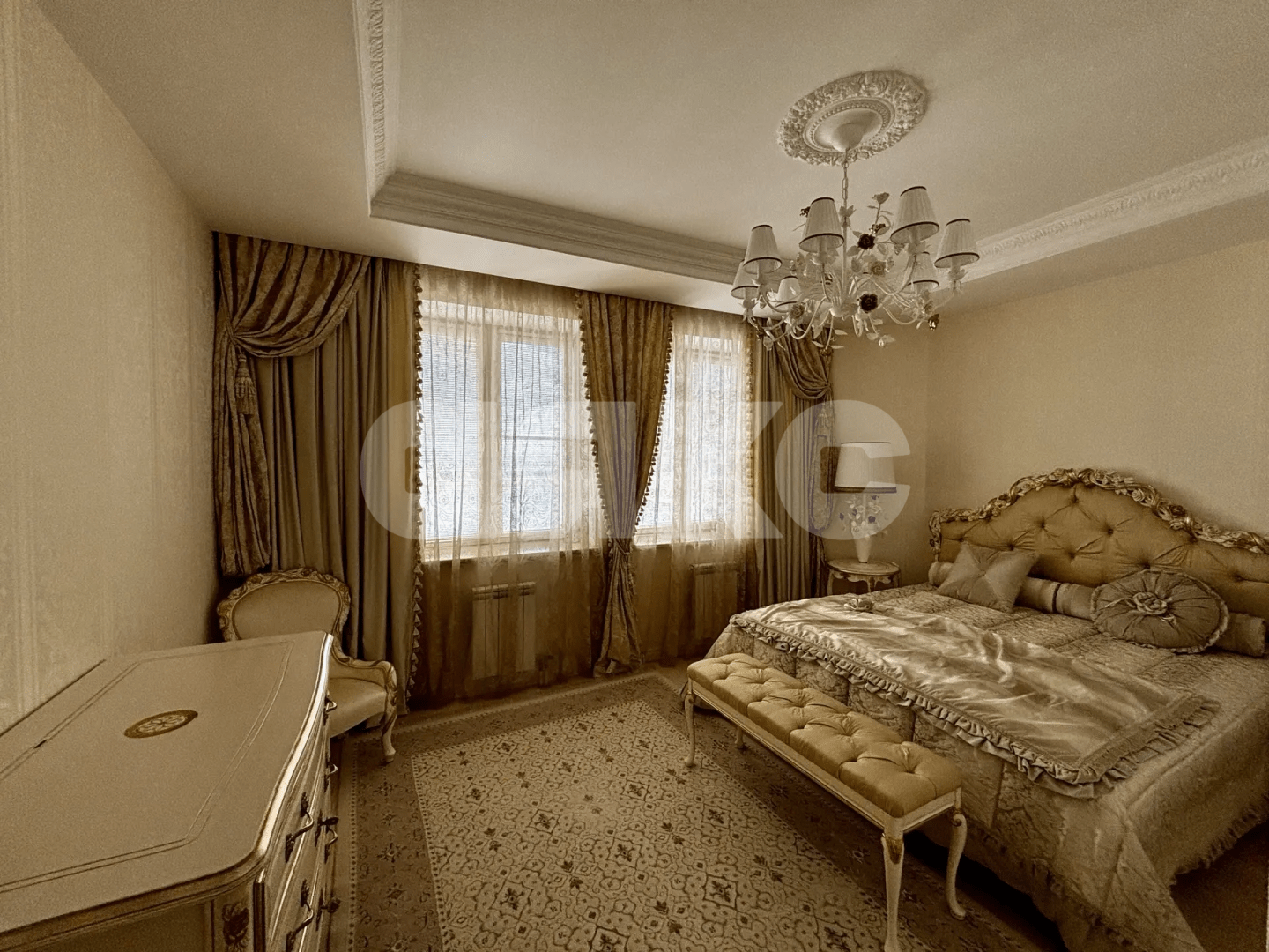 Фото №6: 5+-комнатная квартира <span class="whitespace-nowrap">222 м²</span>, <span class="whitespace-nowrap">22/23 эт.</span> - Волгоград, Ворошиловский, мкр. ЖК Волжский Ветер, ул. им. Циолковского, 29