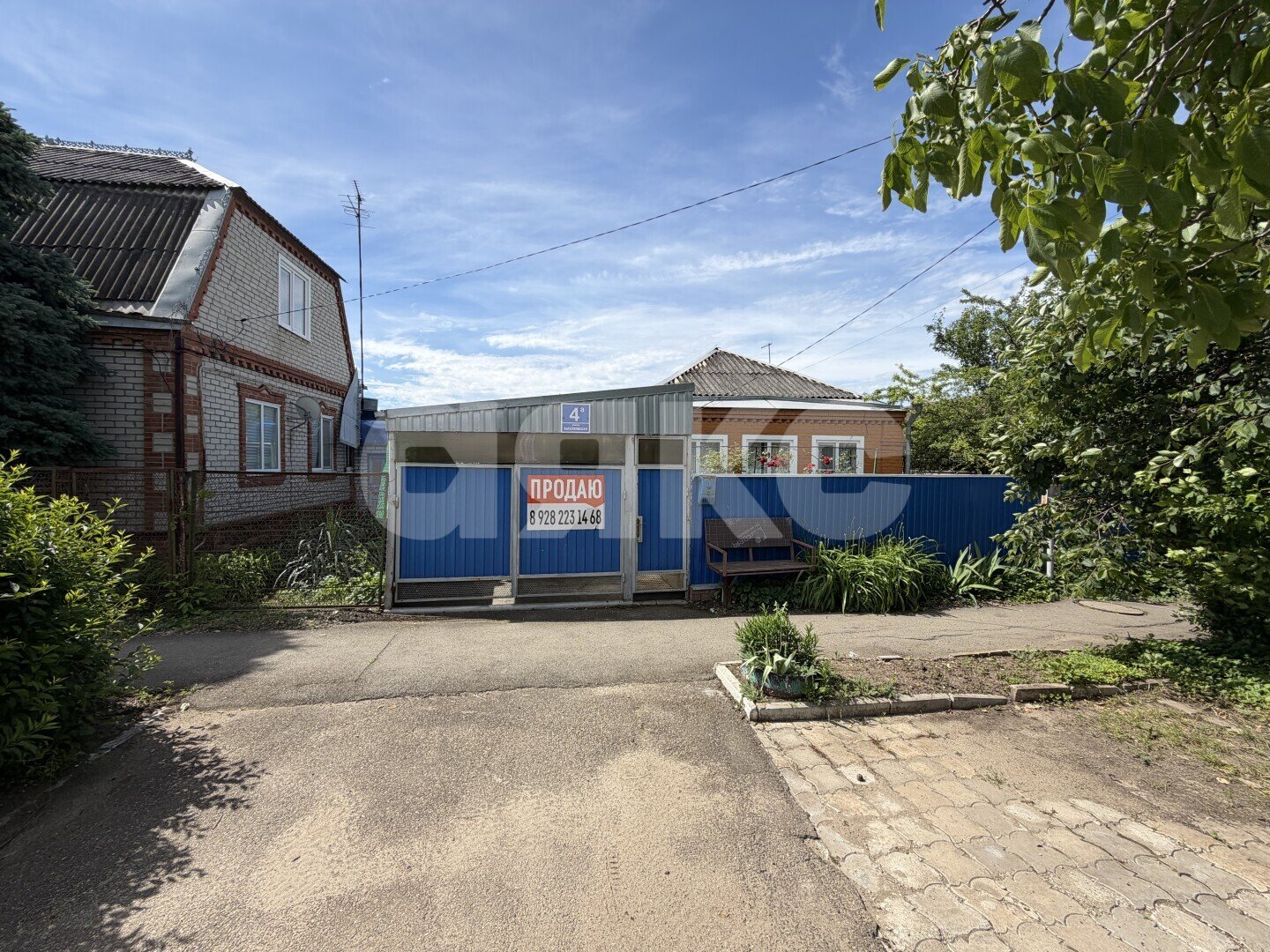 Фото №3: Дом <span class="whitespace-nowrap">66 м²</span> <span class="whitespace-nowrap">+ 709 сот.</span>, <span class="whitespace-nowrap">1 эт.</span> - Кореновск, мкр. 4-й квартал, ул. Выселковская, 4А