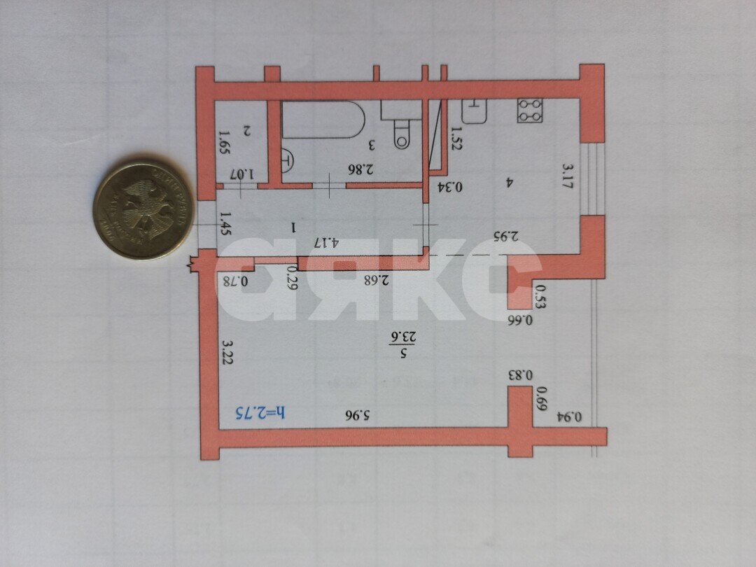 Фото №21: 1-комнатная квартира <span class="whitespace-nowrap">45 м²</span>, <span class="whitespace-nowrap">3/10 эт.</span> - Волгоград, Краснооктябрьский, мкр. ЖК Мишино, ул. Новоремесленная, 3