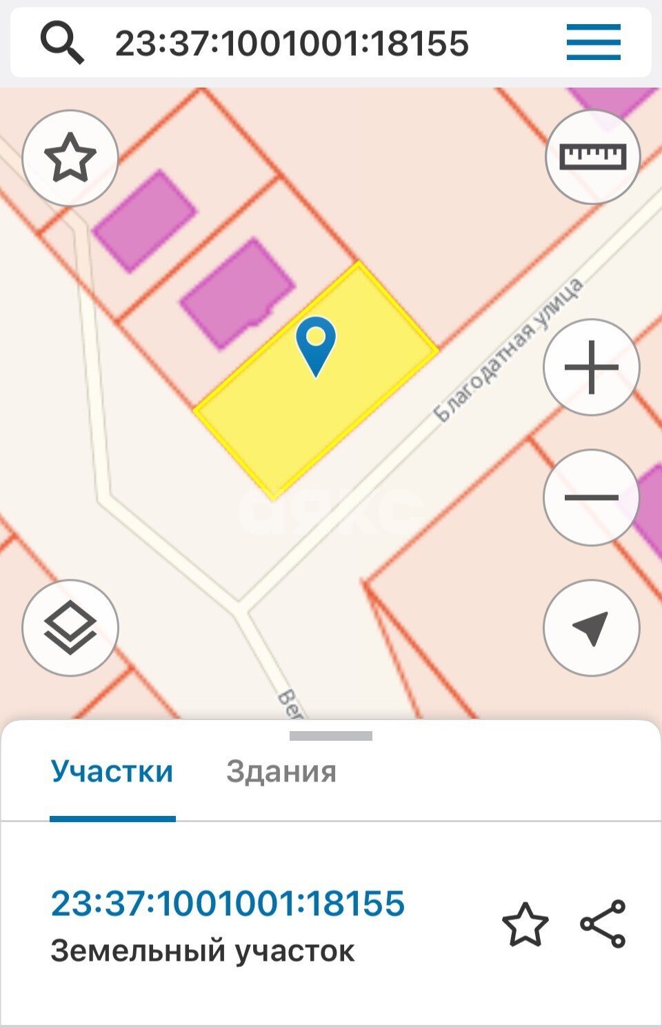 Фото №21: Земельный участок под ИЖС 3.33 сот. - Супсех, ул. Благодатная