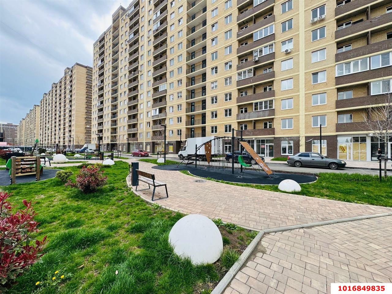 Фото №13: Студия <span class="whitespace-nowrap">24 м²</span>, <span class="whitespace-nowrap">13/16 эт.</span> - Краснодар, Прикубанский внутригородской округ, мкр. жилой комплекс Дыхание, ул. Лётчика Позднякова, 2к22