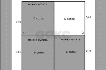 Фото №1: Земельный участок под ИЖС <span class="whitespace-nowrap">6 сот.</span> - Копанской, мкр. Прикубанский внутригородской округ, ул. Зеркальная