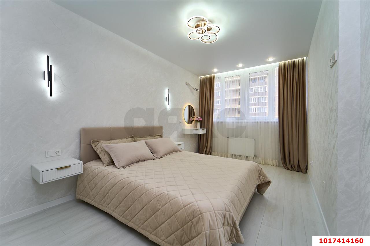 Фото №5: 1-комнатная квартира <span class="whitespace-nowrap">38 м²</span>, <span class="whitespace-nowrap">6/16 эт.</span> - Краснодар, Прикубанский внутригородской округ, мкр. жилой комплекс Ракурс, ул. имени Героя Ростовского, 8к7