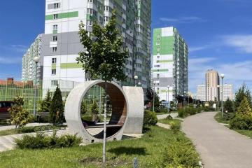 Фото №1: 1-комнатная квартира 43 м² - Краснодар, мкр. жилой комплекс Квартал № 6, ул. имени Героя Советского Союза Якова Кобзаря, 2