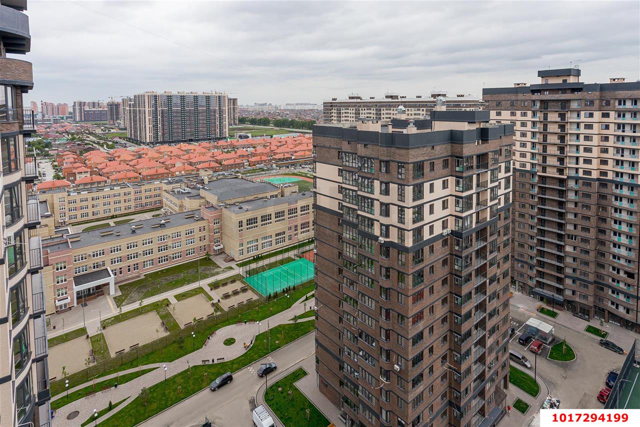 Фото №14: 1-комнатная квартира <span class="whitespace-nowrap">42 м²</span>, <span class="whitespace-nowrap">8/19 эт.</span> - Краснодар, Прикубанский внутригородской округ, Россинского, мкр. жилой комплекс Red777, ул. Адмирала Крузенштерна, 5